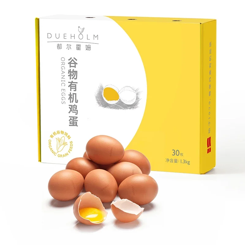 🥚都尔霍姆谷物有机鸡蛋 🌱有机散养·谷物饲养·蛋香无腥
