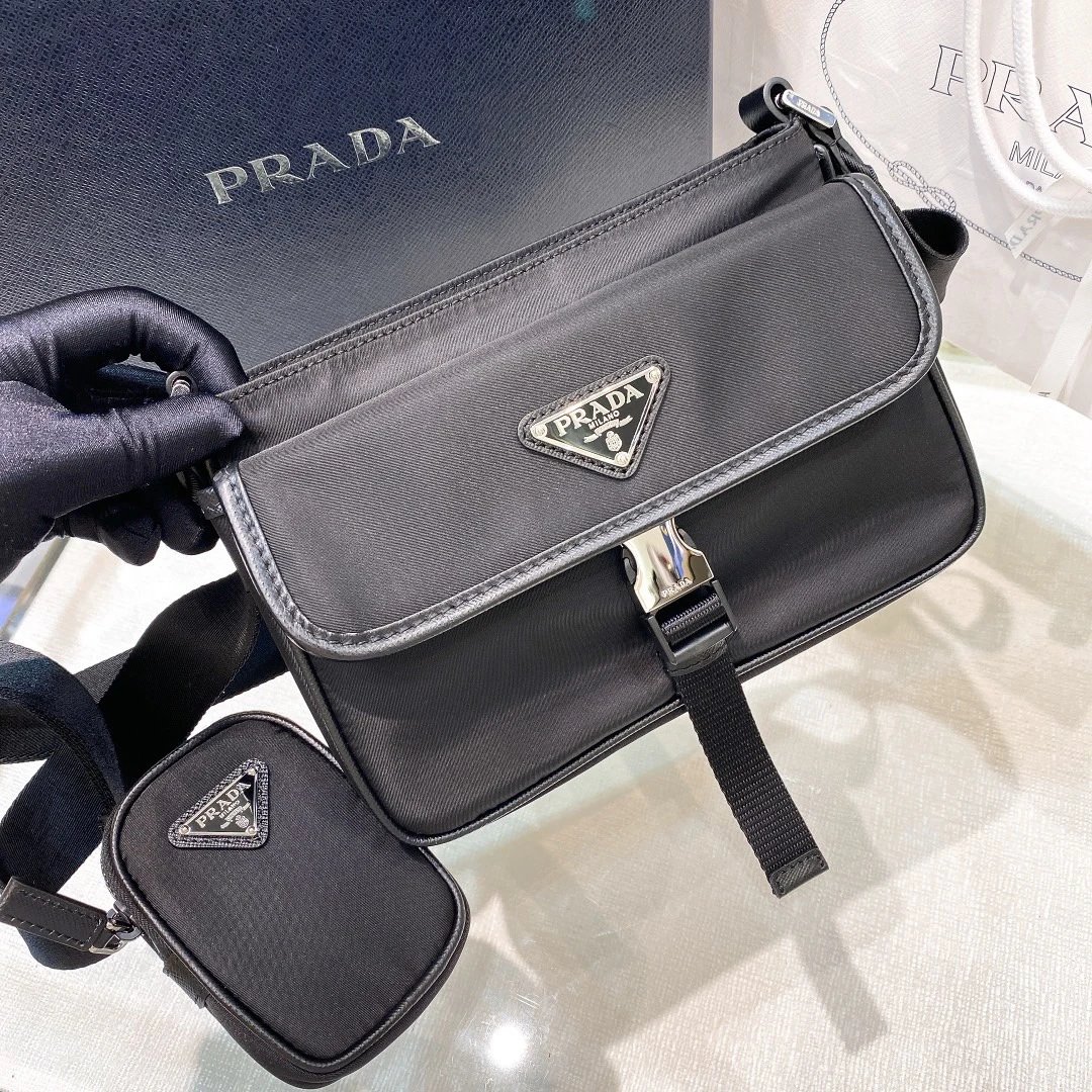 Prada Re-Nylon Messenger Bag
