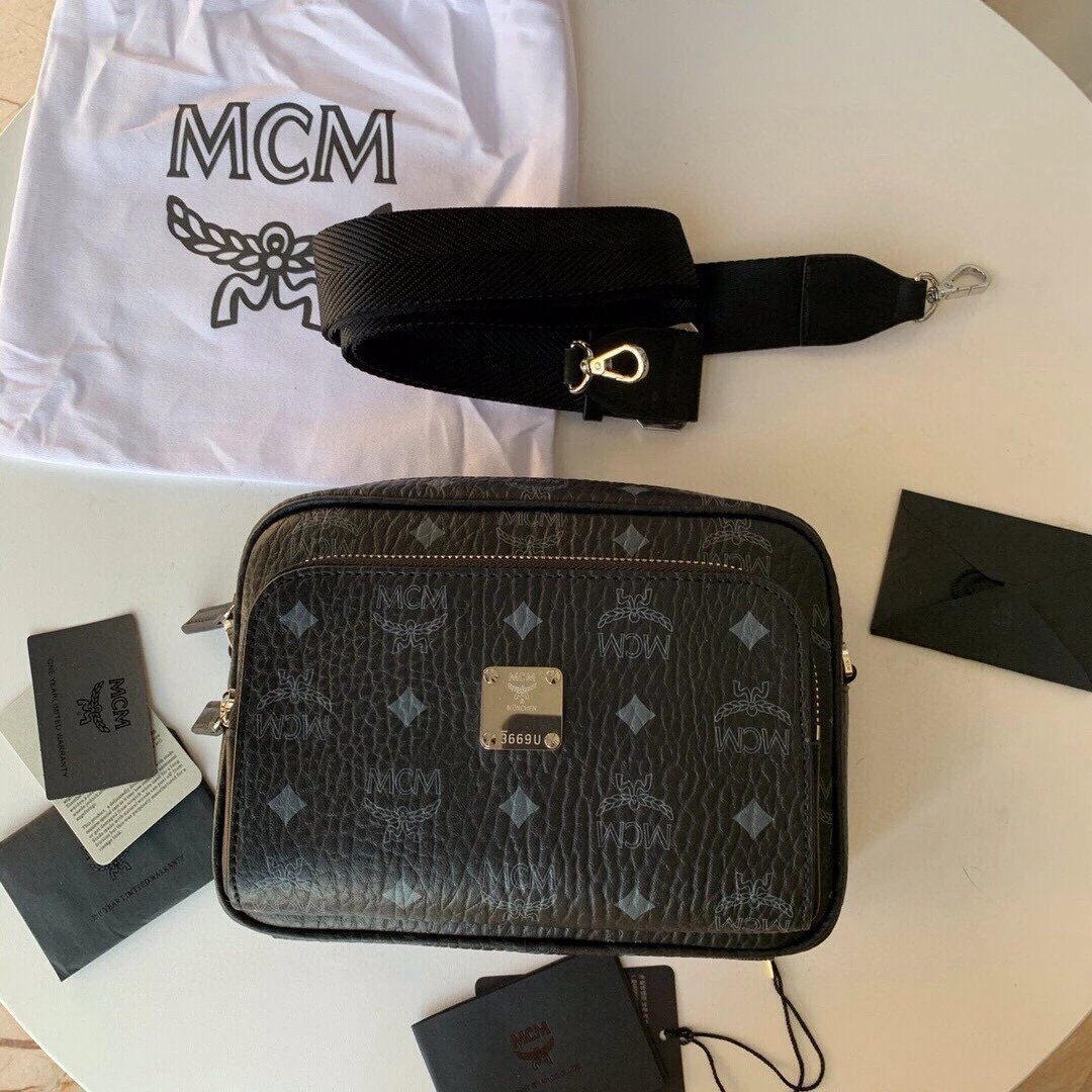 MCM Visetos Crossbody Bag