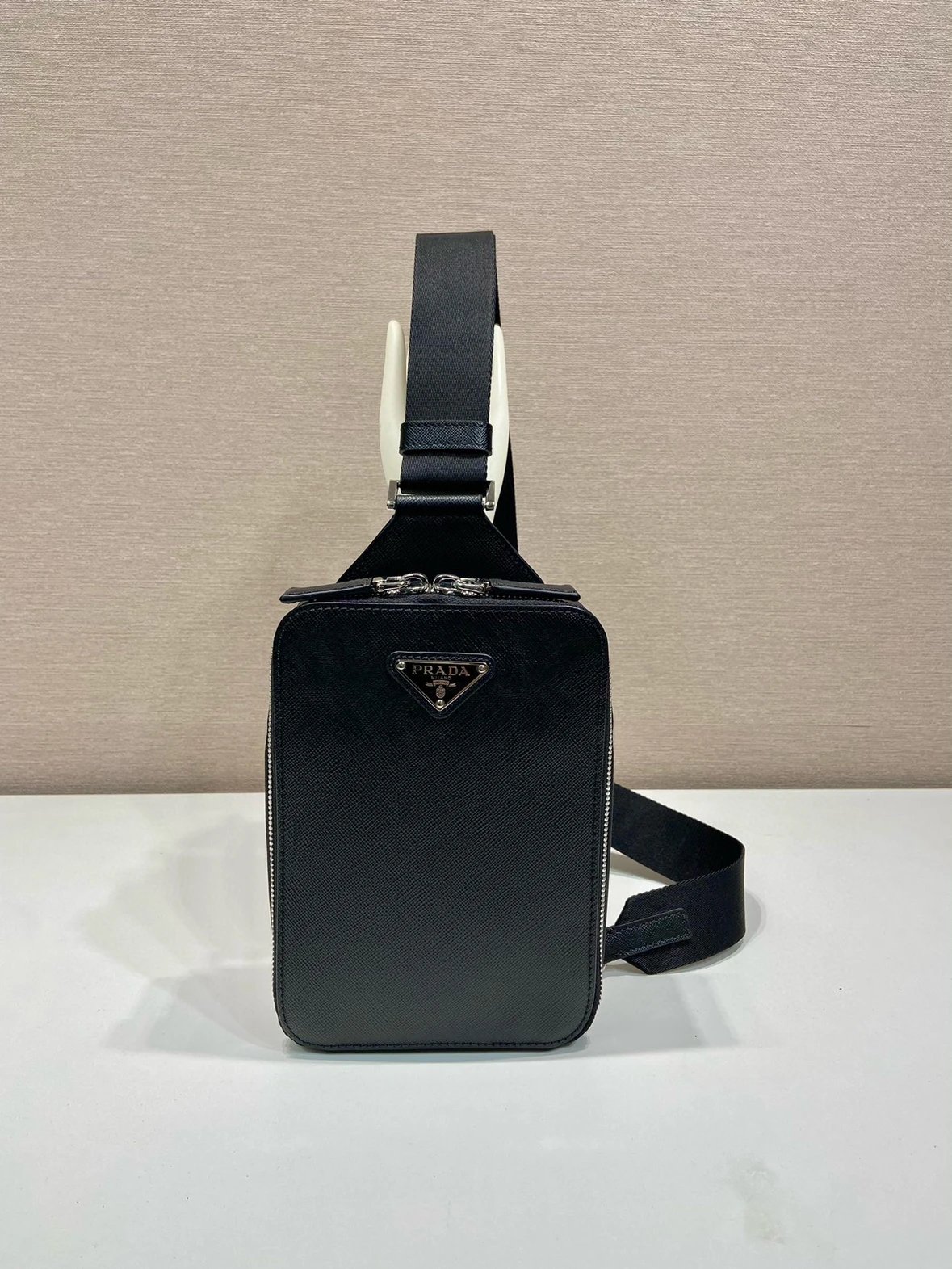 Prada Saffiano Leather Crossbo
