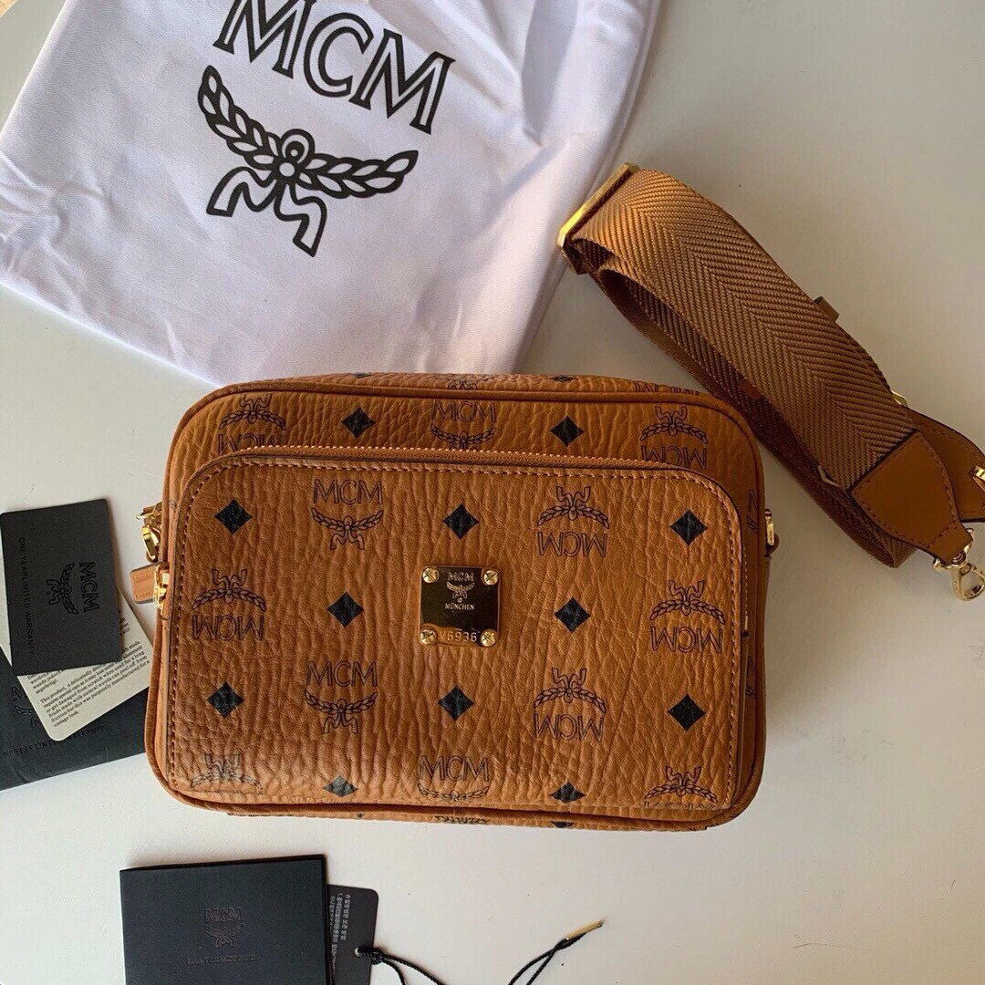 MCM Visetos Crossbody Bag