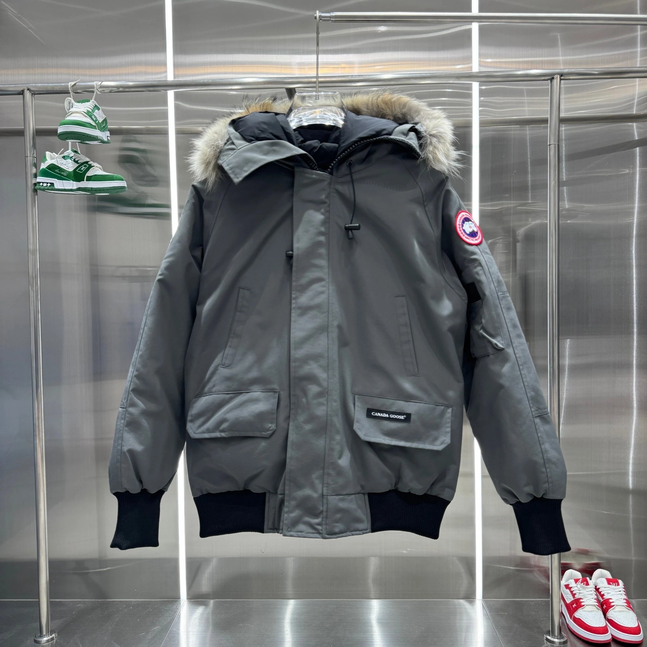 01 Grey Red Label High Quality