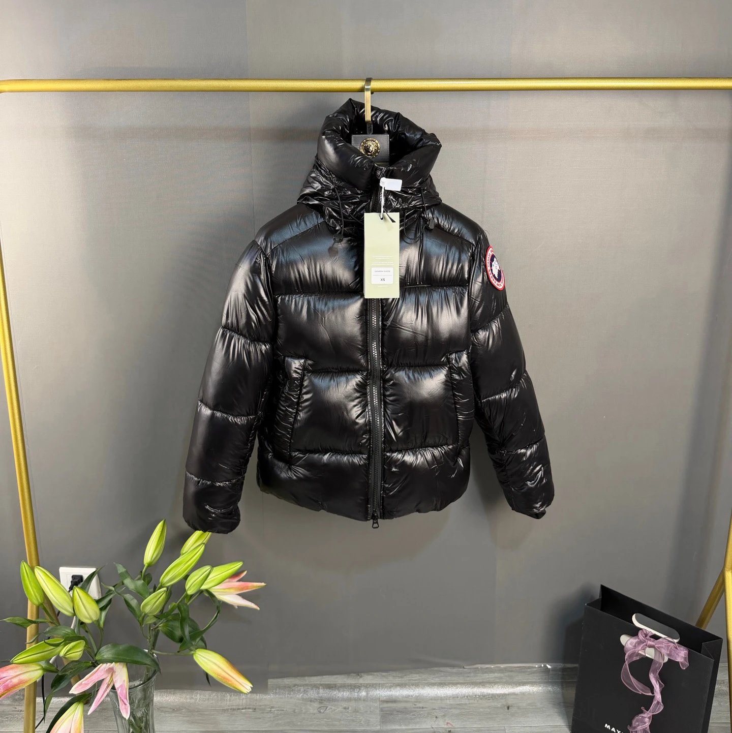 Canada Goose Crofton Puffer Jacket Down Black
