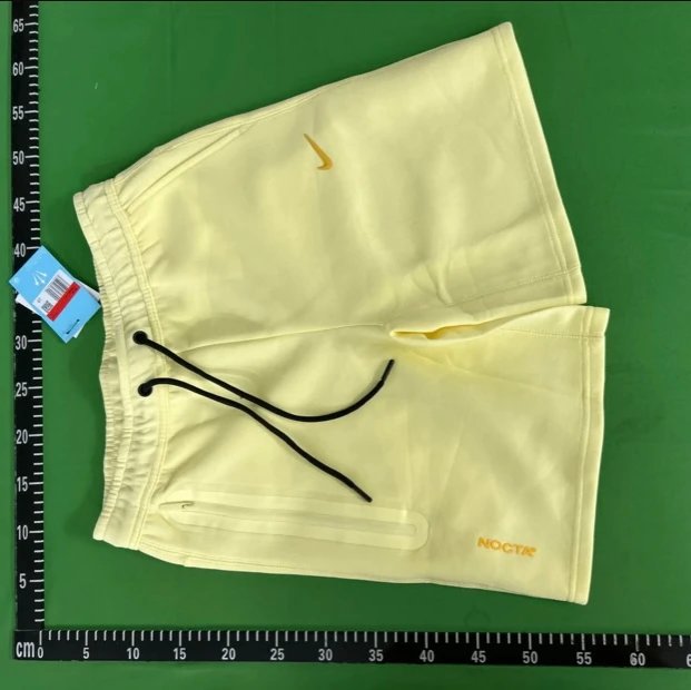 Shorts in yellow