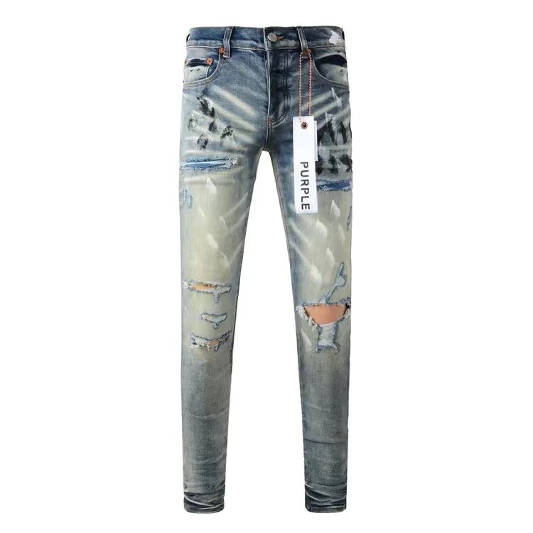 Pur new fashionable ripped tight pants and distressed jeans 7