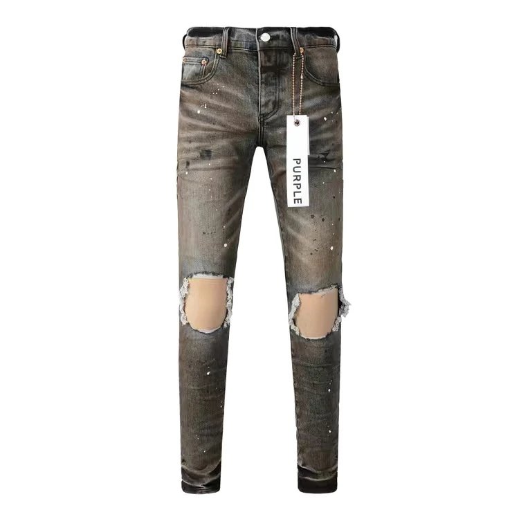 Pur new fashionable ripped tight pants and distressed jeans 12