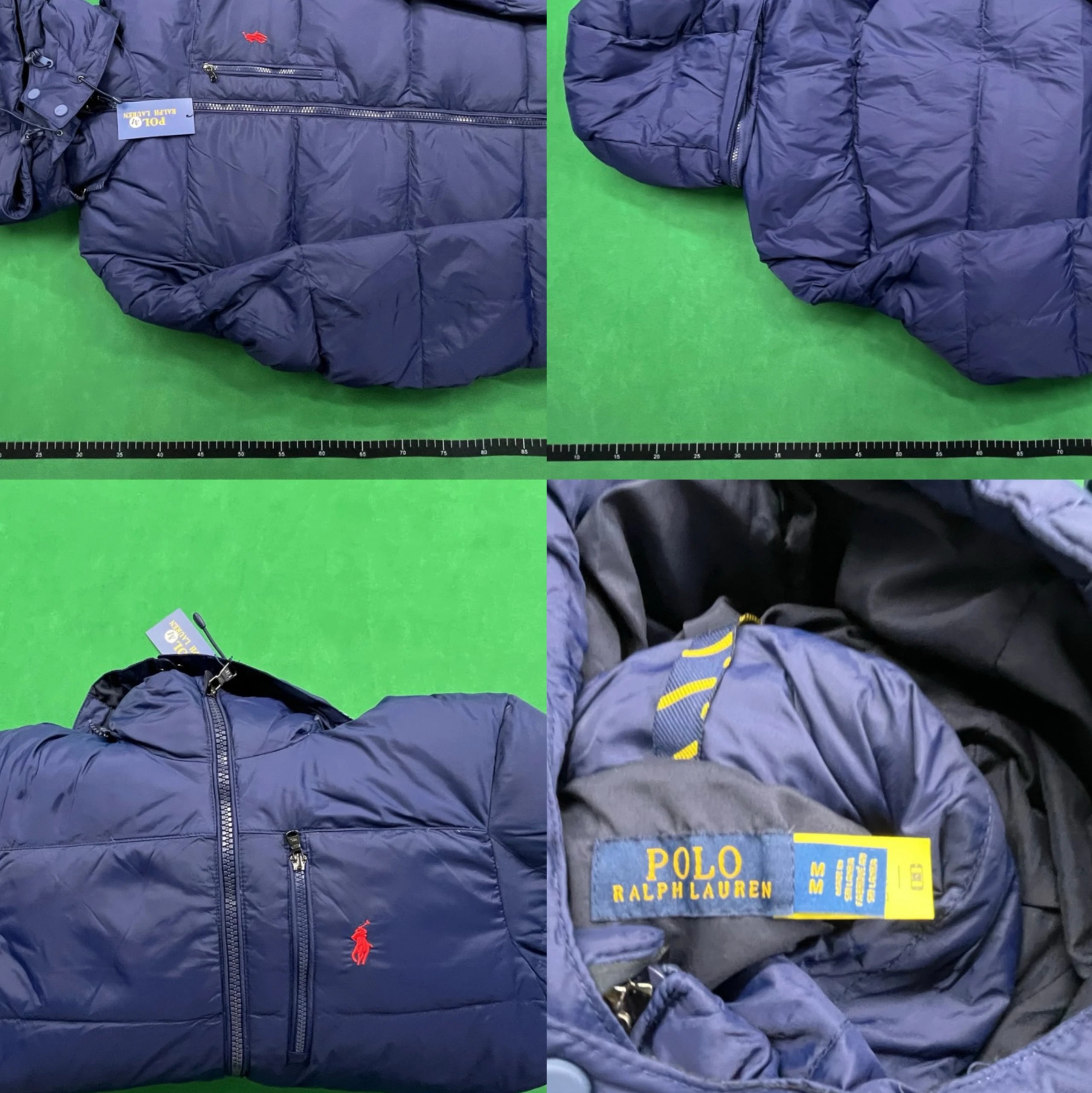 RL Blue high-quality down jacket