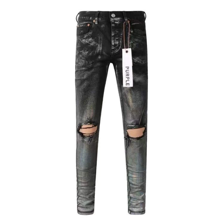 Pur new fashionable ripped tight pants and distressed jeans 5