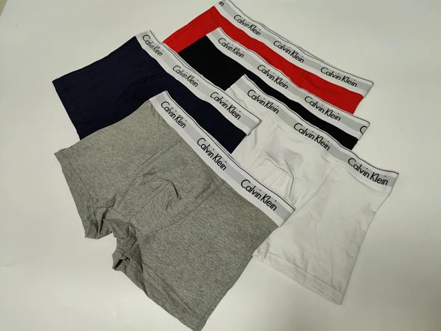 Letter print Mens Underwear Solid Color Cotton Men  定制款不退换拍下默认