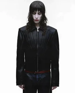 thumbnail for ERD24fw Holiday Limited Black Violator Leather Jacket Deposit (Final payment 1199