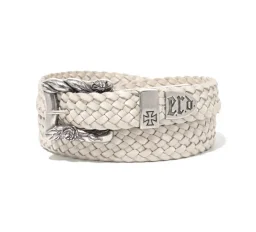 thumbnail for ERD26ss official website limited dirty white woven belt deposit (final payment 369