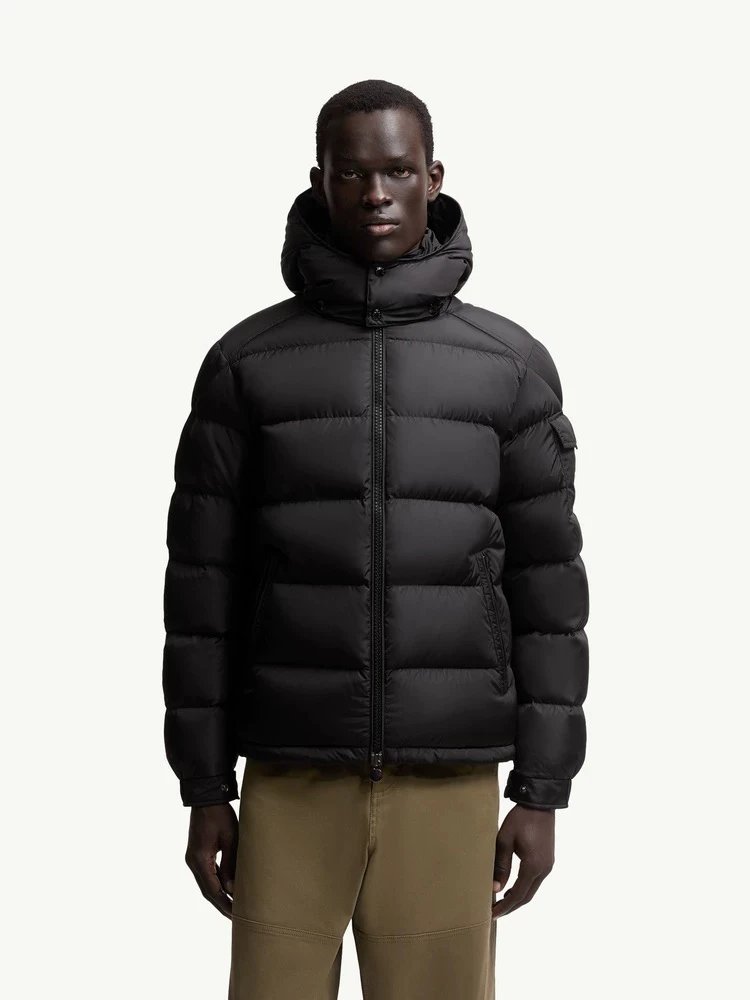 Special Offer - 2025 New Moncler Maya Matte Nylon Fabric Wool Badge Water-Repellent Goose Down Puffer Jacket Unisex