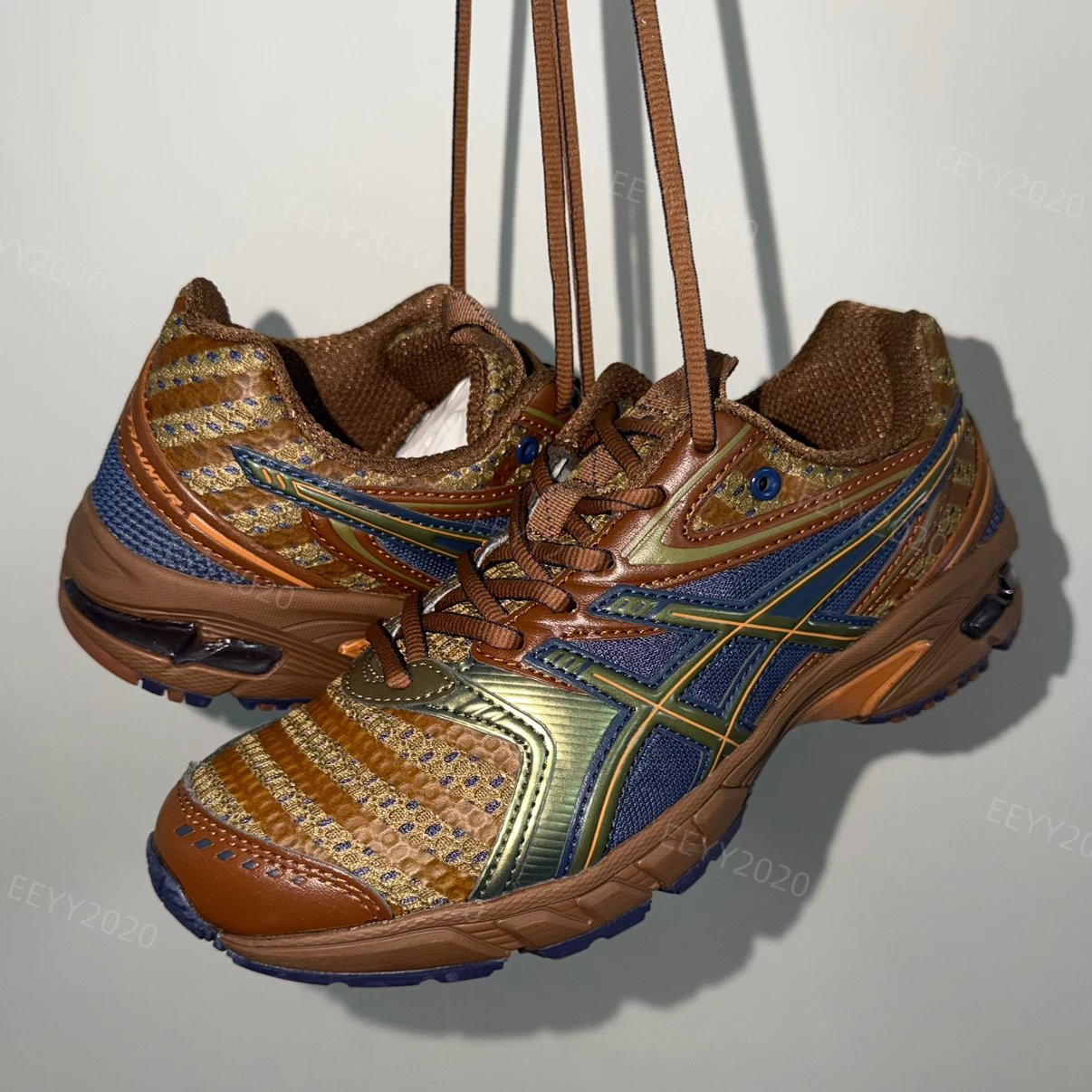 Kiko Kostadinov x Asics Gel-Ds Trainer 14 Kiko Asics Collaboration Casual Running Shoes Brown Blue Style Code: 1203A606-200
