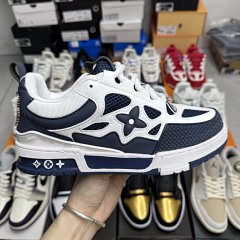 New color differentiate the market matte shoe box version / version of pure / thickened leather / cleanliness online upgrade / built-in independent dust bag / donkey Reflective shoe box low-top casual fashion board shoes donkey three skate round head skateboarding shoes