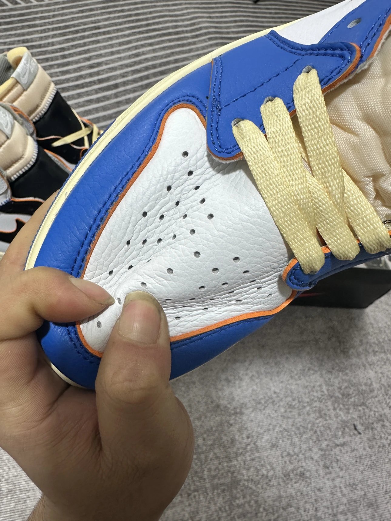 秒杀 联名款潮流高帮篮球鞋 DAL16巅峰性价比版本头层牛皮版型OK收腰完美 8