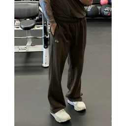 thumbnail for Special! Sporty Versatile Pants [Minimalist and Advanced] Original Quality A1o Yoga Three-Dimensional Silver Label Logo Solid Color Brushed Straight Sweatpants for both men and women