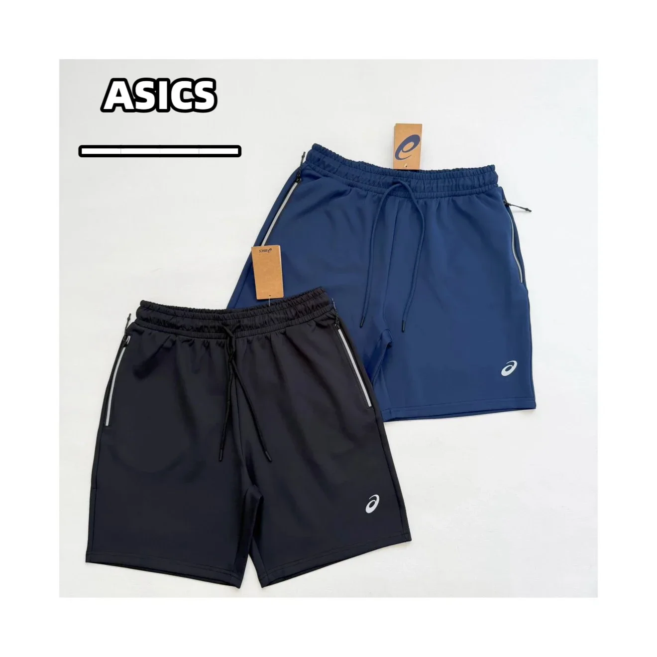 Asics Basic Gym Shorts | Blue or Black