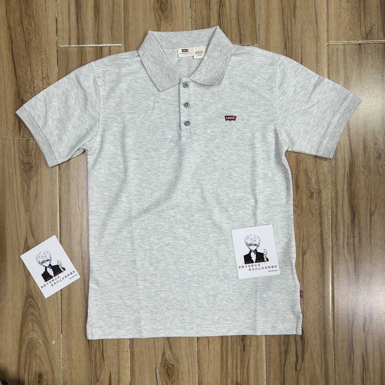 Summer Top Seller: Cleanfit Polo Shirt with Unique 90s Embroidery on Collar, Structured Fit, Business Essential - In Stock, Ships Immediately