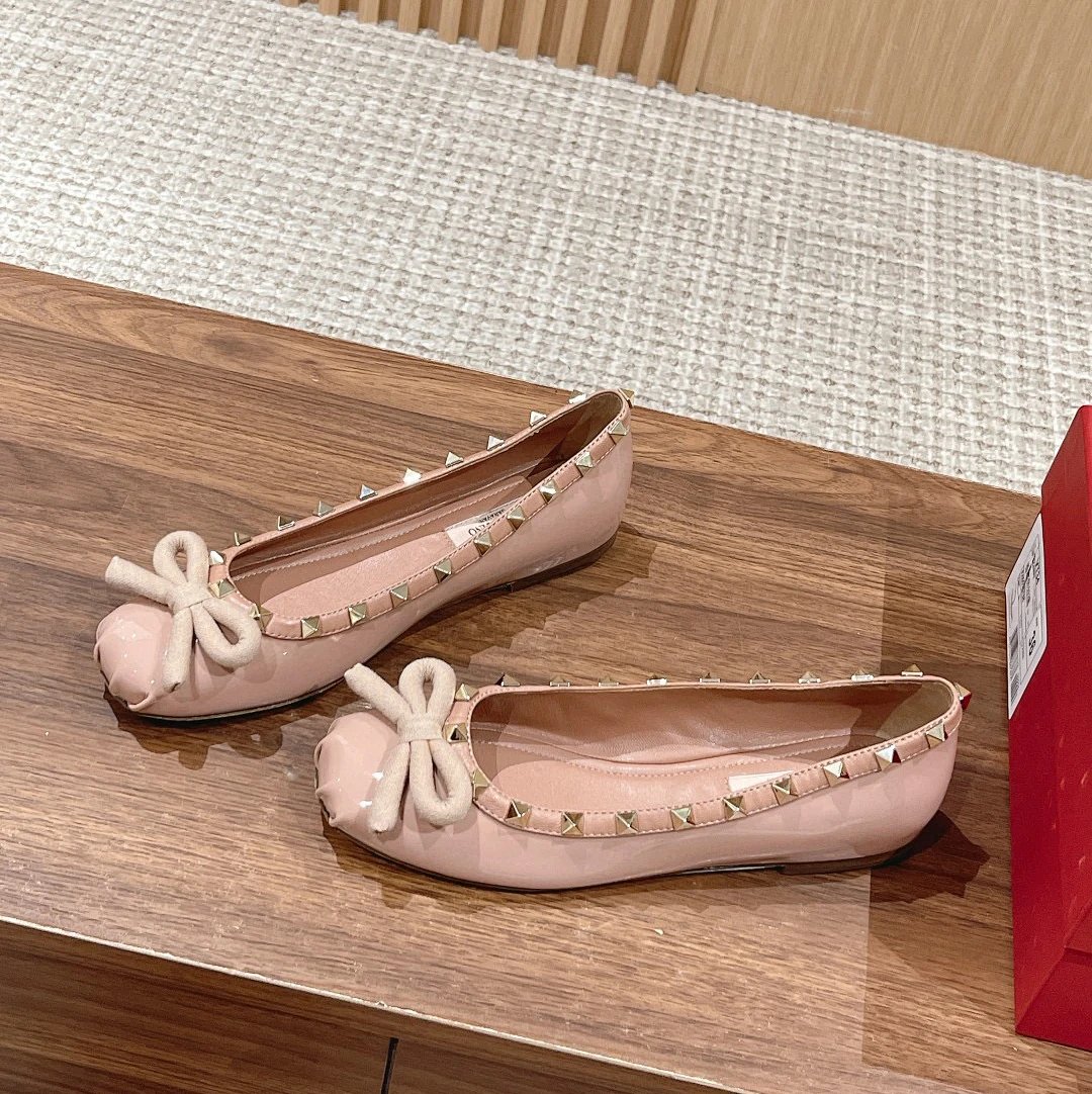 Pink paint leather