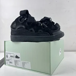 thumbnail for [FoShan] LINK6 Lan*vin Leather Curb Sneakers Foshan Lang*Fan Three Generations Collection WF04