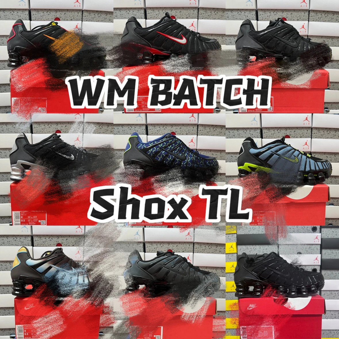 【WM】SHox TLX 休闲跑步鞋