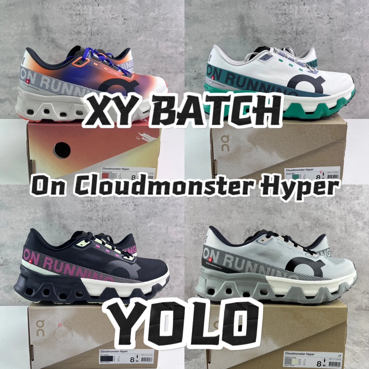 On Cloudmonster Hype