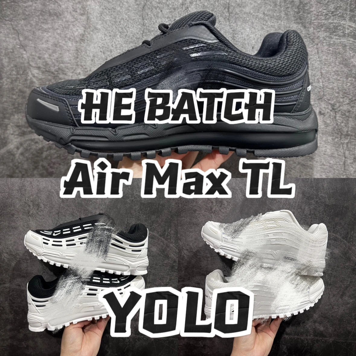 【 HS Version 】 Homme Plus x Air Max TL 2.5 Low cut Running Shoes