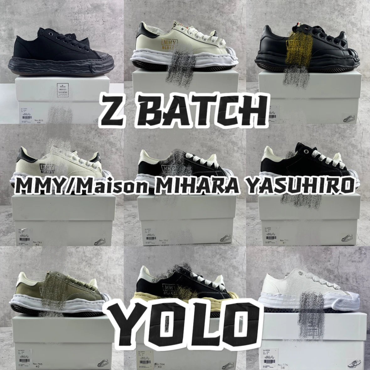 [Z version] MMy Mihara Kangyu canvas shoes