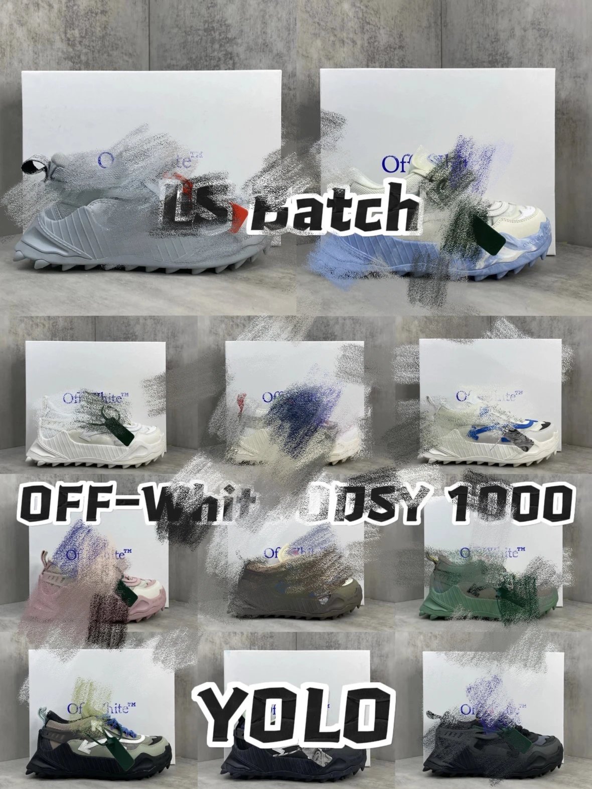 【LS Batch】OFF ODSY 1000 登山休闲运动鞋 原鞋开发/