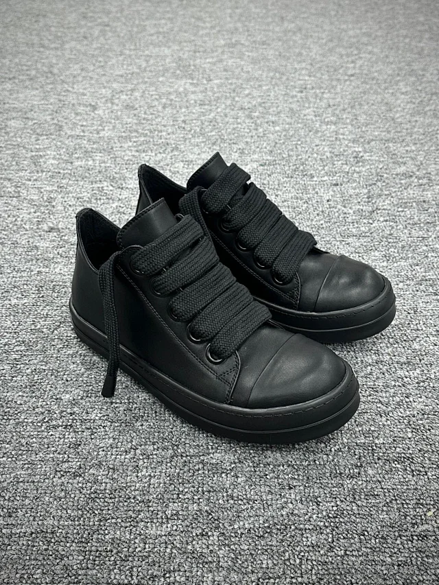 Rick Owens Sneakers Low-Top Lace-Up Canvas product detail image 11