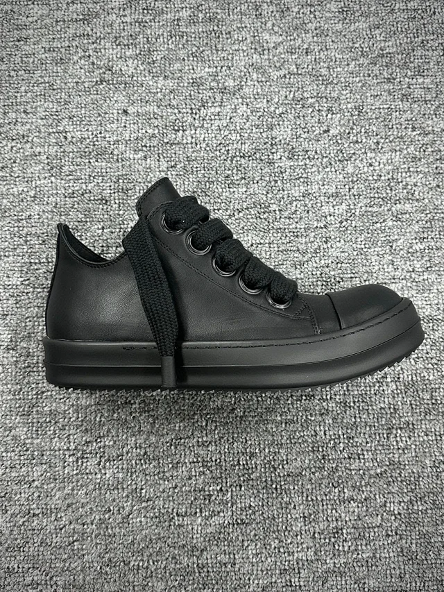 Rick Owens Sneakers Low-Top Lace-Up Canvas product detail image 18