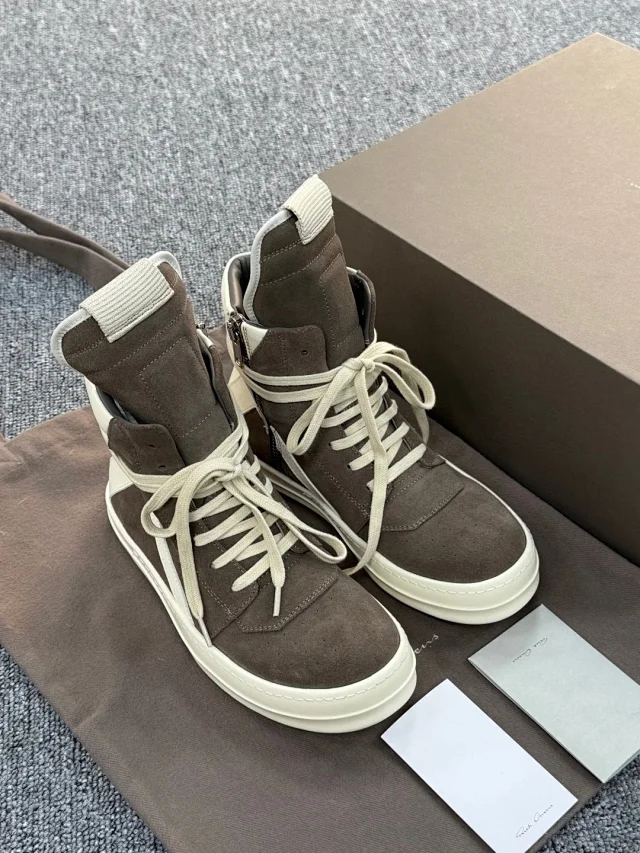 Rick Owens Sneakers Low-Top Lace-Up Canvas product detail image 3