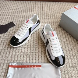 thumbnail for [GZ batch] link1 America's Cup Series Patent Leather Production Time 2-3 days Mesh Casual Sports Shoes 35-48