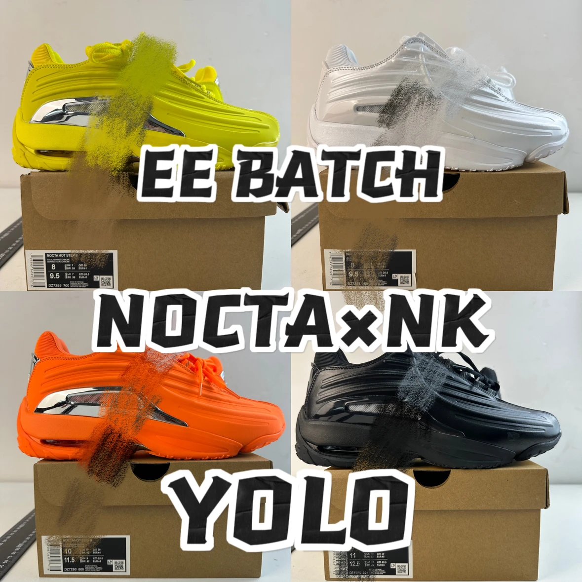 【EE Batch】 NOCTA x Nike Hot Step 2 Air Terra Collaboration Cushioned Durable Performance Basketball Shoes