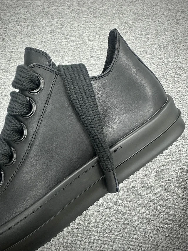 Rick Owens Sneakers Low-Top Lace-Up Canvas product detail image 16