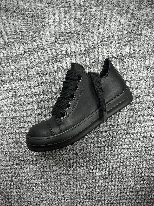 Rick Owens Sneakers Low-Top Lace-Up Canvas product detail image 14