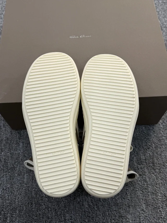 Rick Owens Sneakers Low-Top Lace-Up Canvas product detail image 10