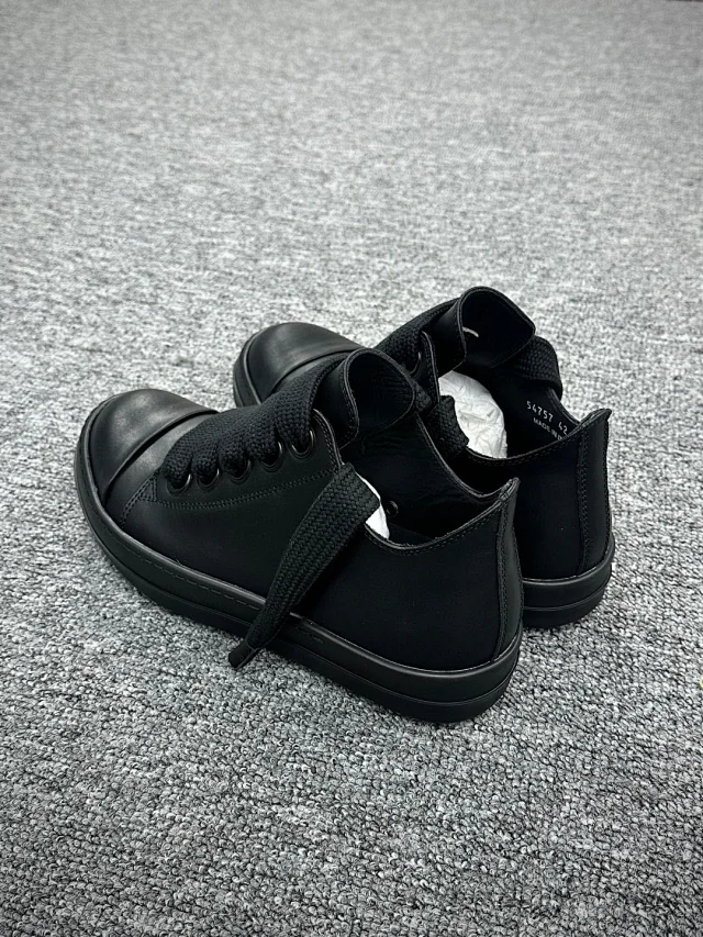 Rick Owens Sneakers Low-Top Lace-Up Canvas product detail image 13