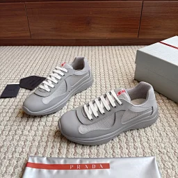 thumbnail for [GZ batch] link1 America's Cup Series Patent Leather Production Time 2-3 days Mesh Casual Sports Shoes 35-48