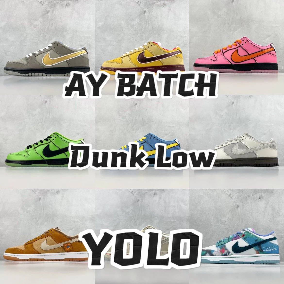 Nike Sneakers SB Dunk Low The Powerpuff Girls Bubbles