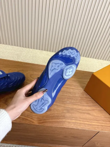 Louis Vuitton Trainer Pink Suede Sneakers - 36