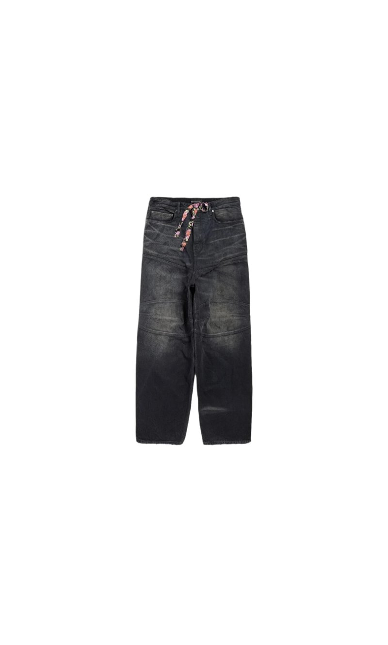 Playboicrati 25ss Hidden Zipper Workwear Jeans