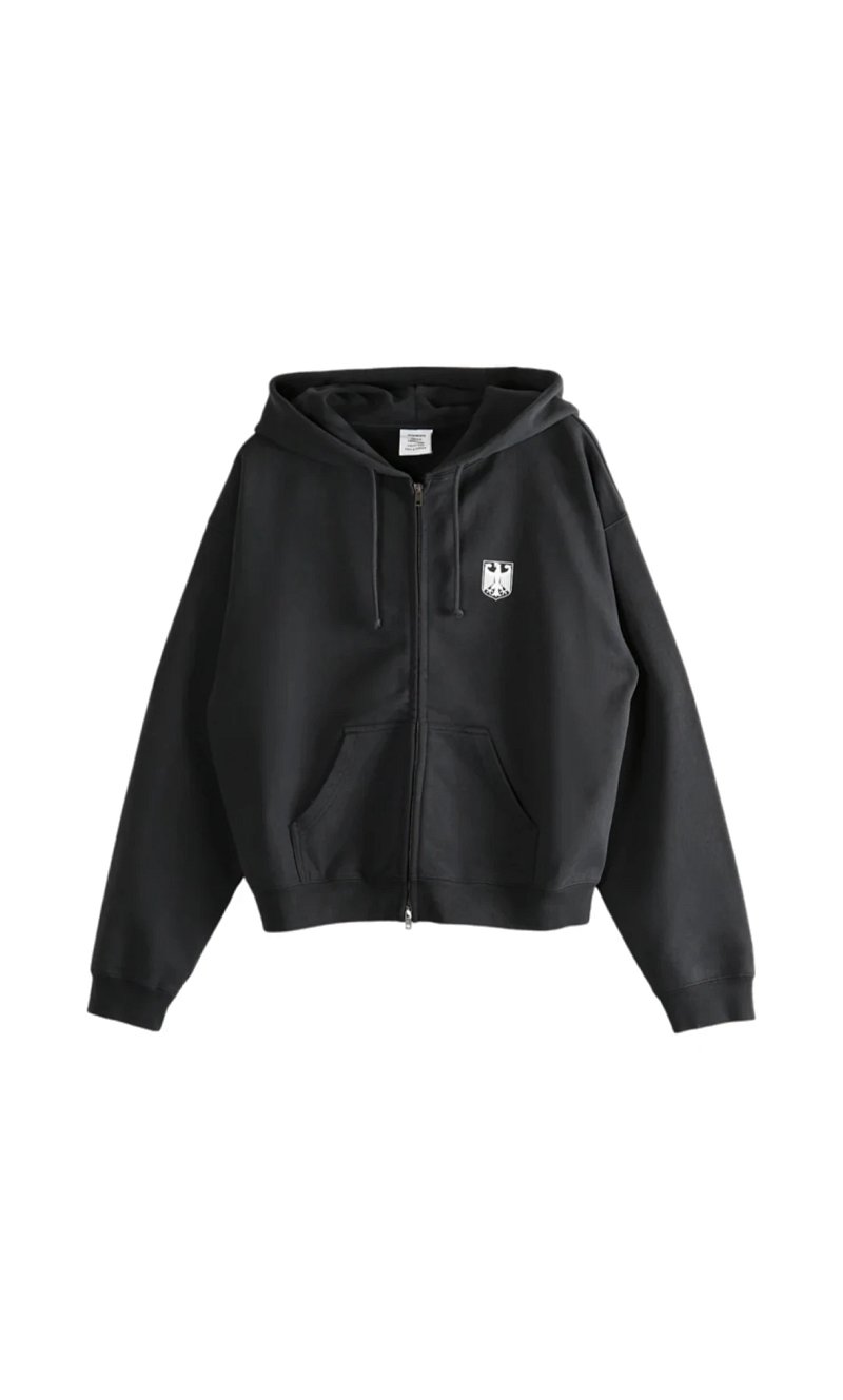 Vet Polizei Fitted Zip Hoodie