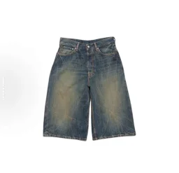 thumbnail for (Stock) Acne24fw Mud-dyed style straight-leg 6 7pants