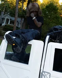 thumbnail for (Stock) Drkshdw blue Porterville Double Knee raw cattle
rickowens playboicarti type shit