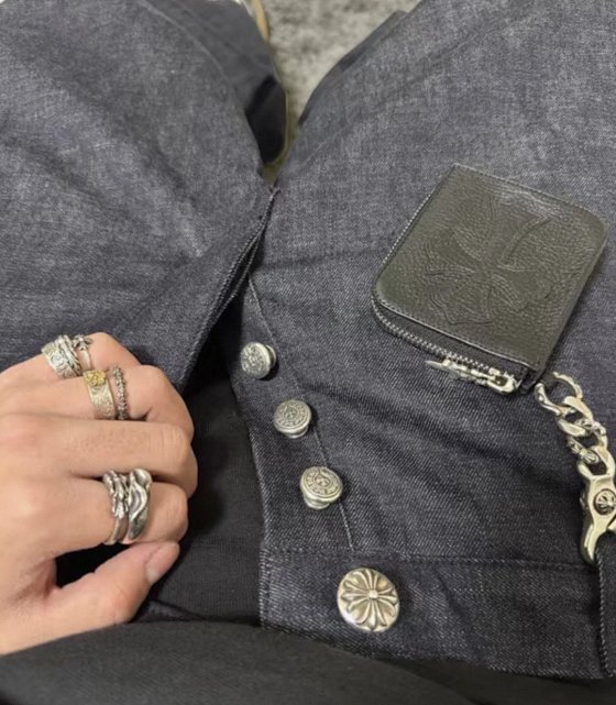 (In stock) Chrome Hearts KS fit Blue Red Ears Silver Edge Original Bull Kroos Heart Grand Prince Kristian Stark Designed by Myself