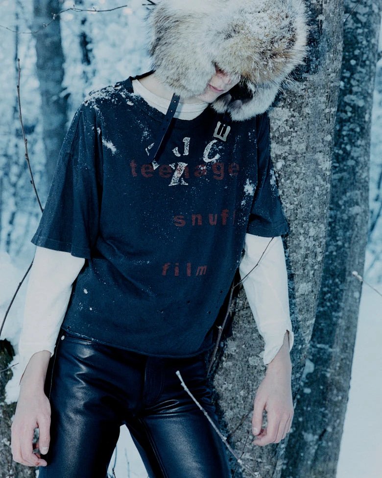 Erd 25Fw Teenage Snuff Film Tee