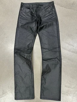 thumbnail for (In Stock) hoome hedi slimane 03Aw waxed coating Ghost Claw Black Cow