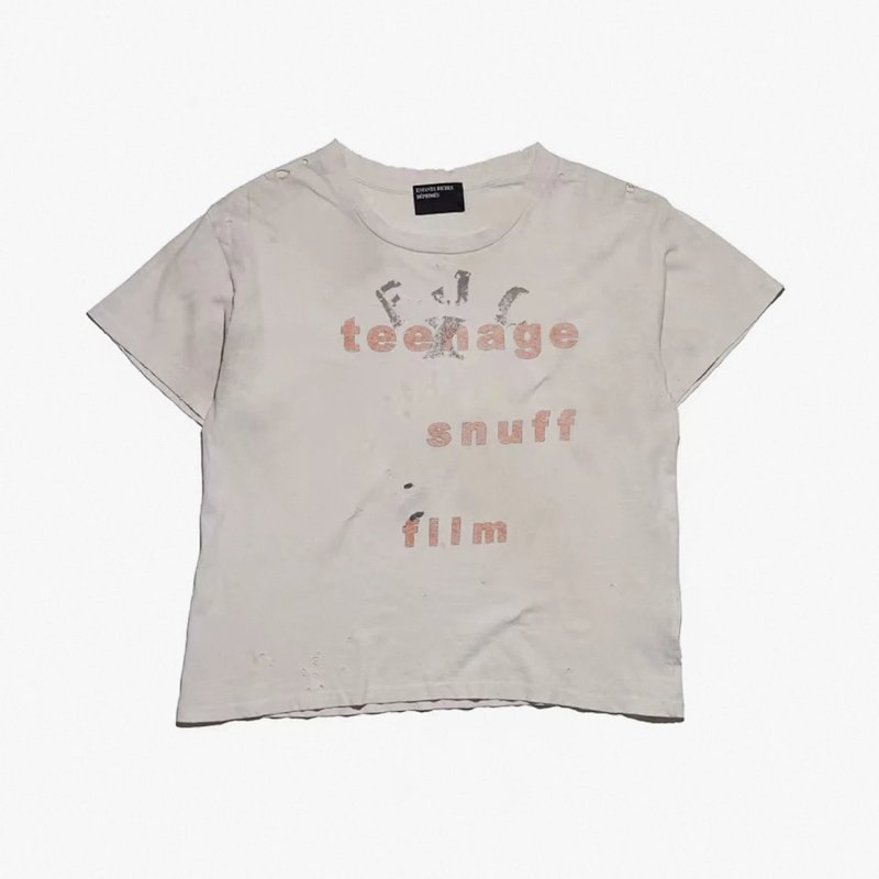 Erd 25Fw Teenage Snuff Film Tee Alex
