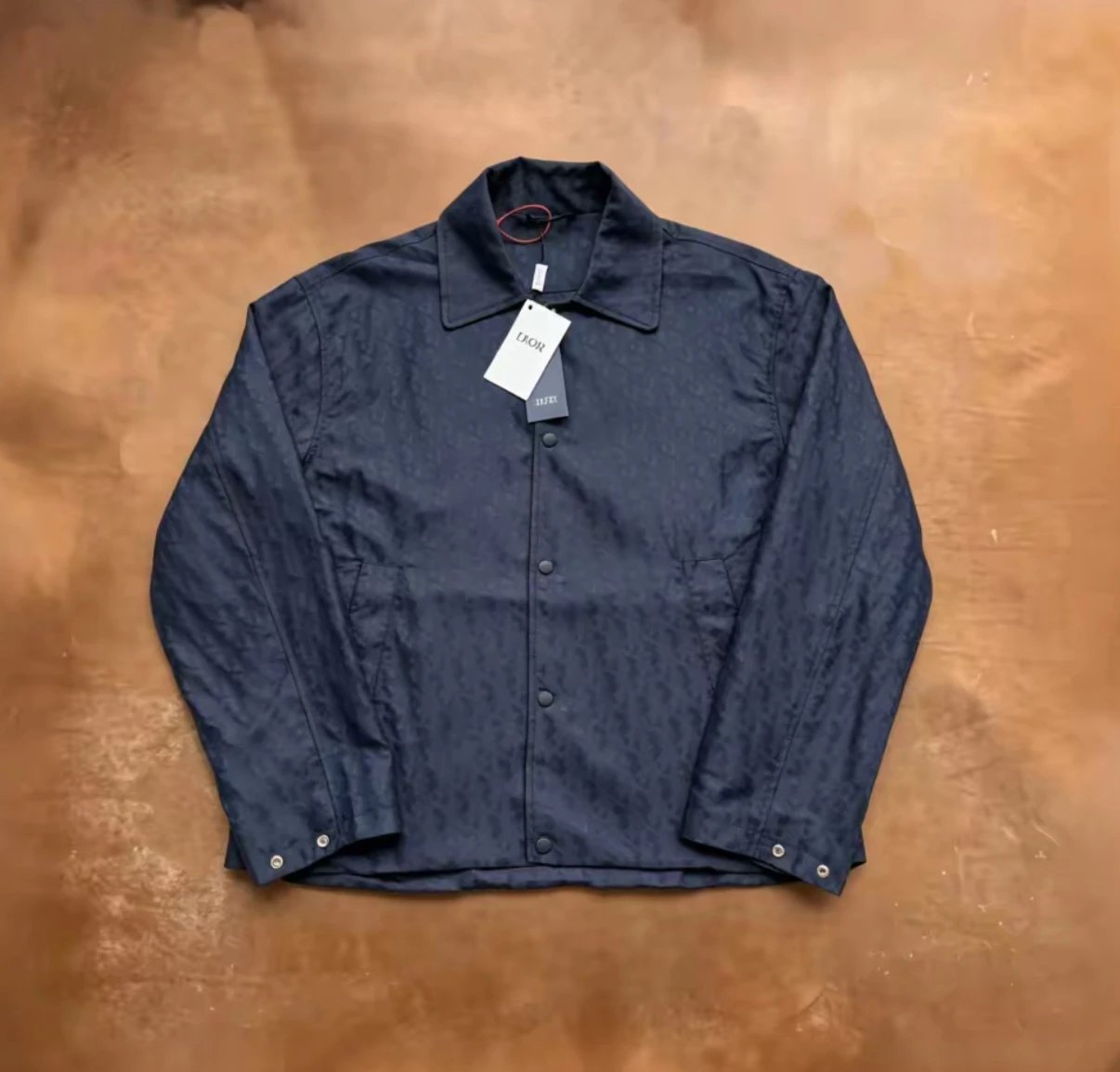 Extremely high cost, non refundable and non exchangeable Dior full printed jacquard jacket